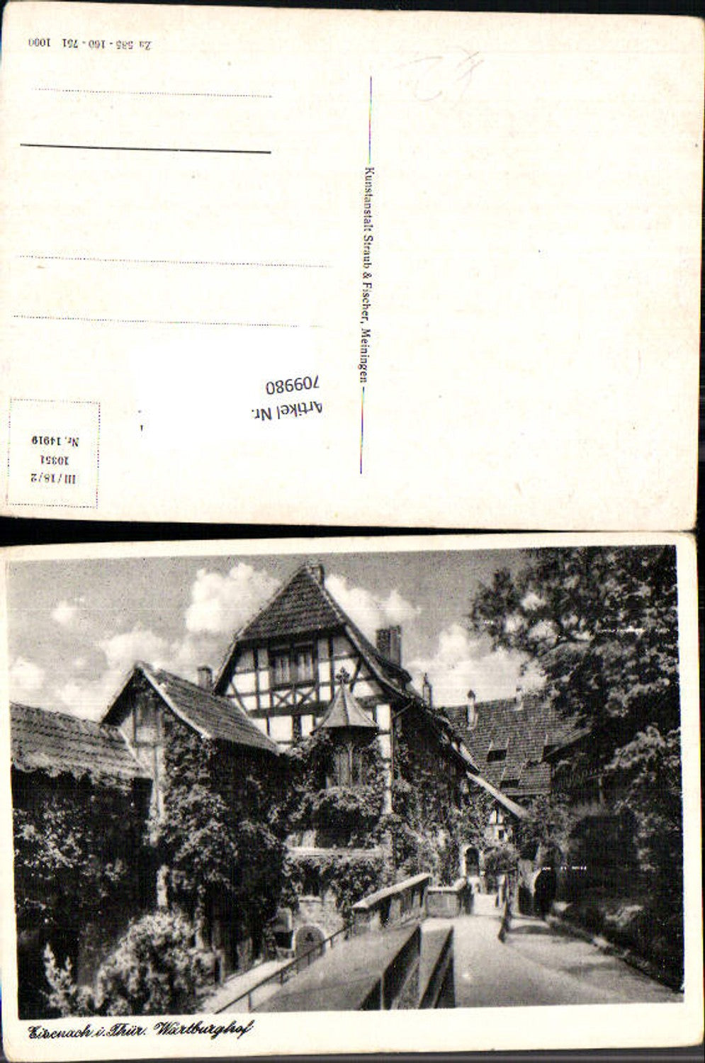 709980 Eisenach Wartburg