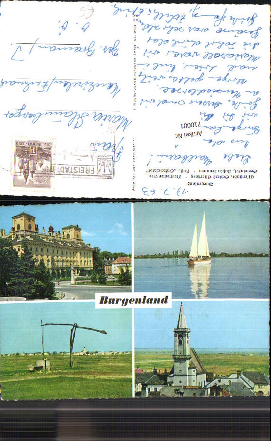 710001 Burgenland Eisenstadt Rust Seewinkel Neusiedlersee
