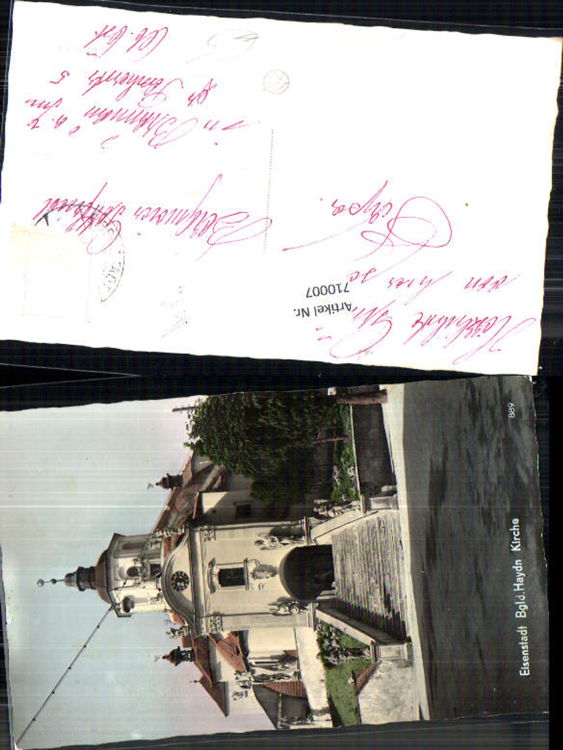 710007 Burgenland Eisenstadt Haydn Kirche