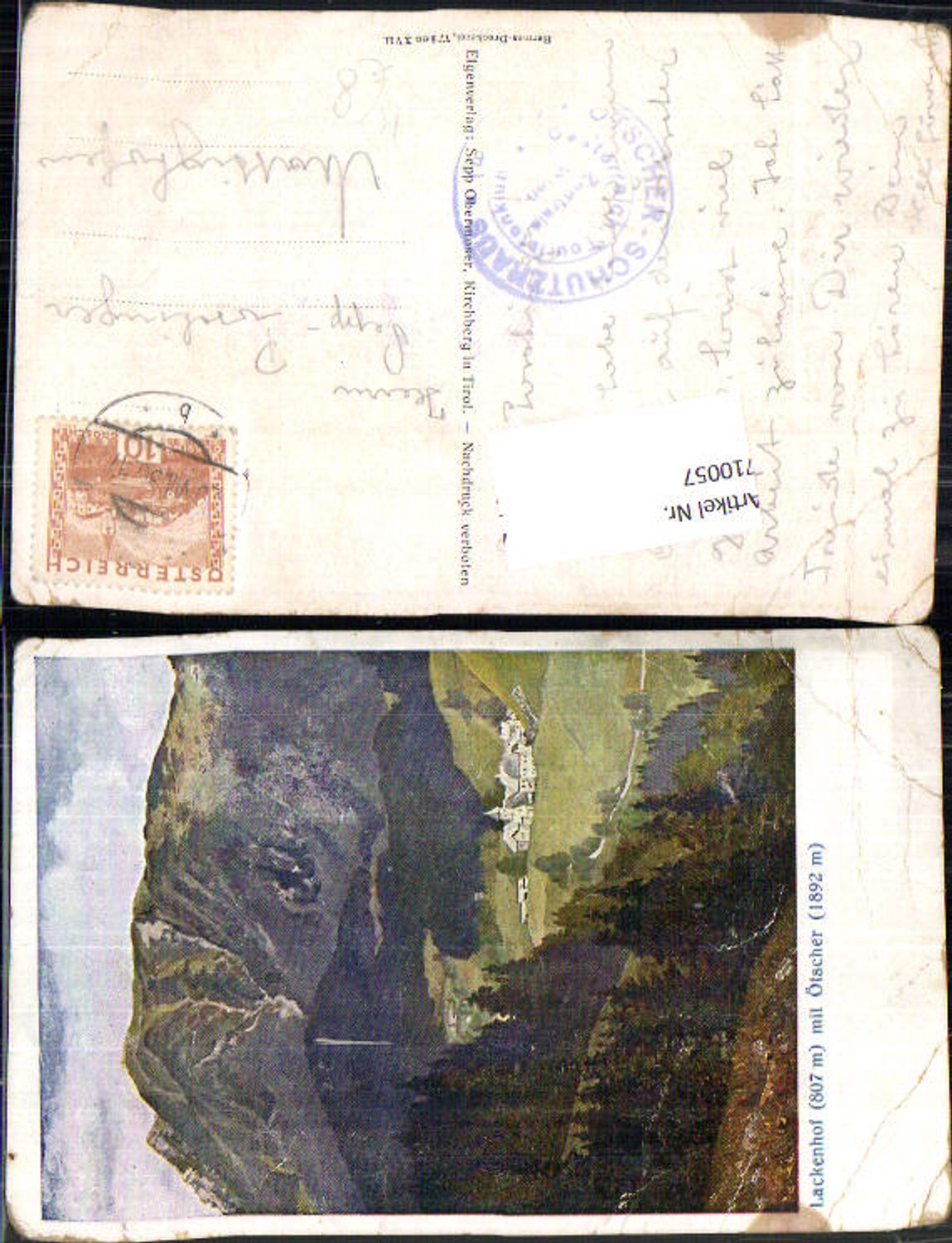 710057 Künstler AK Lackenhof am Ötscher Gaming