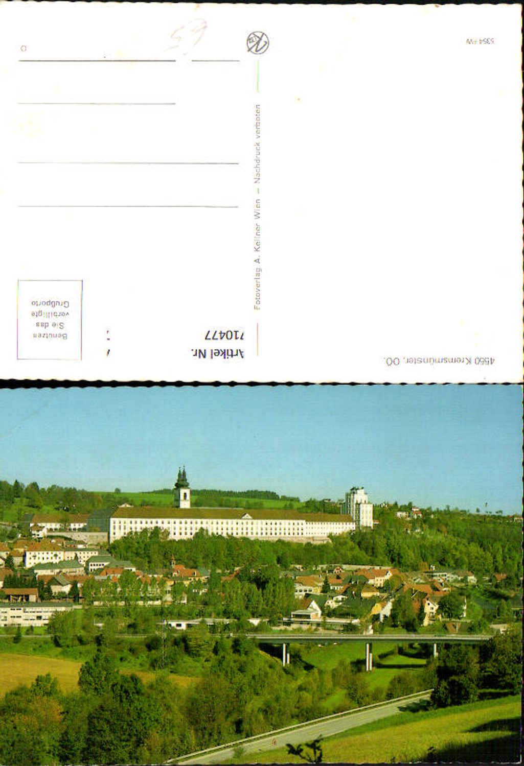 710477 Kremsmünster mit Stift