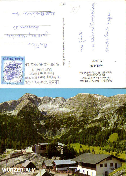 710479 Spital am Pyhrn Wurzeralm with Warscheneck cable car