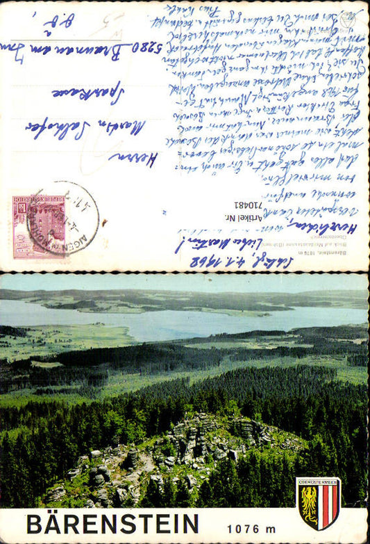 710481 Bärenstein with a view of the Moldau reservoir near Aigen im Mühlkreis Aigen-Schlägl