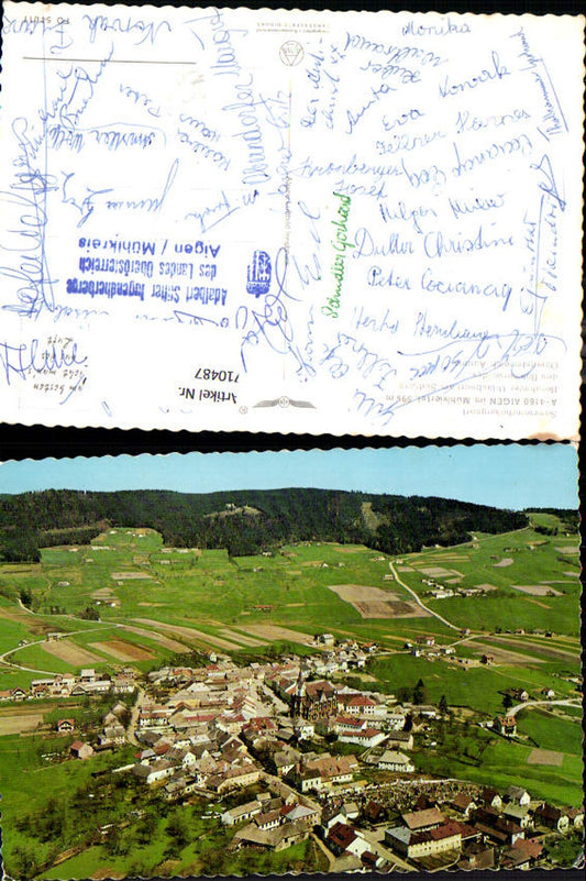 710487 Aerial photograph Aigen im Mühlkreis Aigen-Schlägl pub Alpine aerial photo FÖ 54017