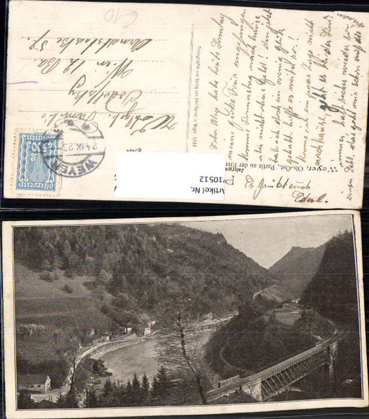 710512 Weyer Partie a. d. Enns 1923