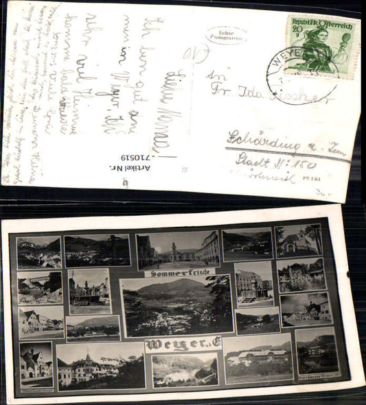710519 Mehrbild AK Weyer Ansichten