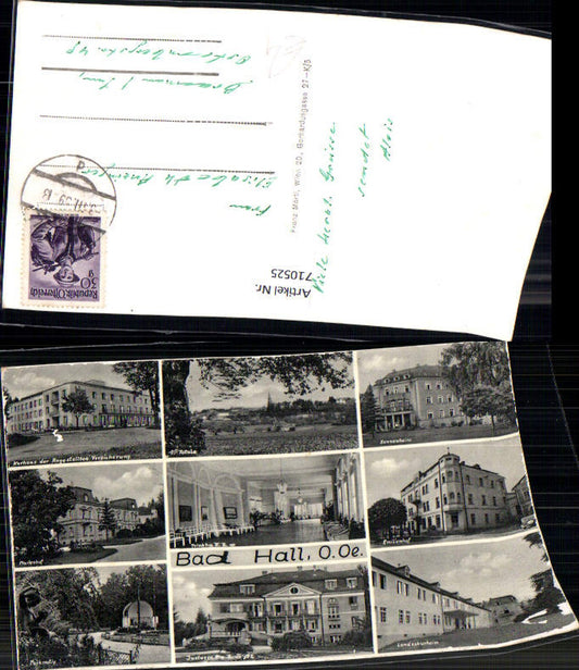 710525 Mehrbild AK Bad Hall Justusschlößl Landeskurheim Sonnenheim
