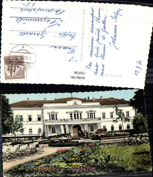710538 Foto AK Bad Hall Kurhaus