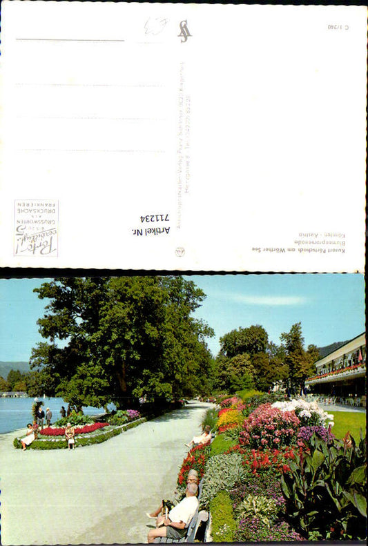 711234 Pörtschach a. Wörthersee Blumenpromenade
