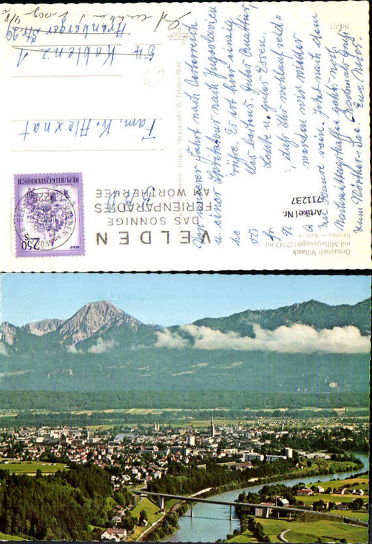 711237 Villach mit Mittagskogel