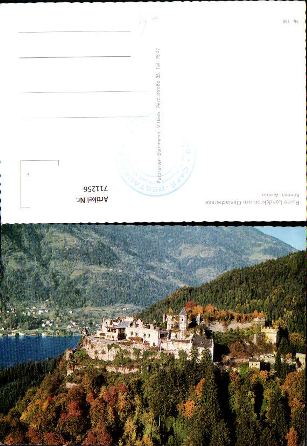 711256 Ruine Landskron a. Ossiachersee