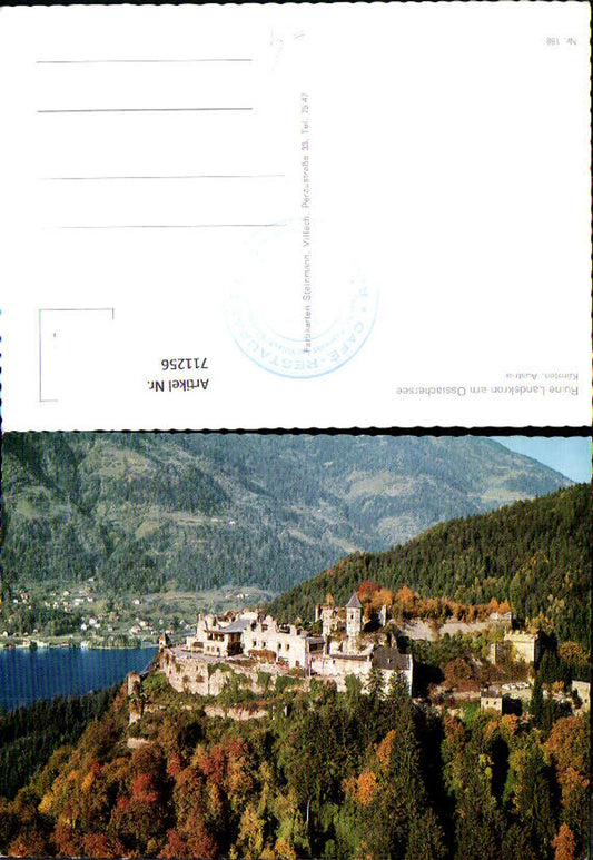 711256 Ruine Landskron a. Ossiachersee