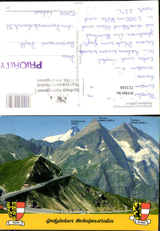 711334 Großglockner Hochalpenstraße  Fuschertörl b. Heiligenblut