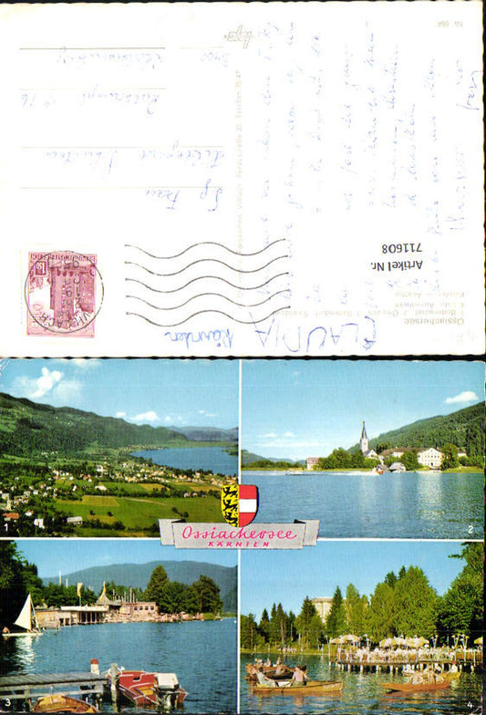 711608 Mehrbild AK Ossiachersee Bodensdorf Ossiach Sattendorf Strandbad Lido Annenheim