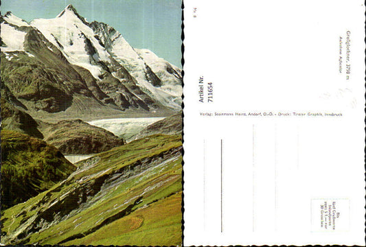 711654 Heiligenblut Großglockner Ansicht