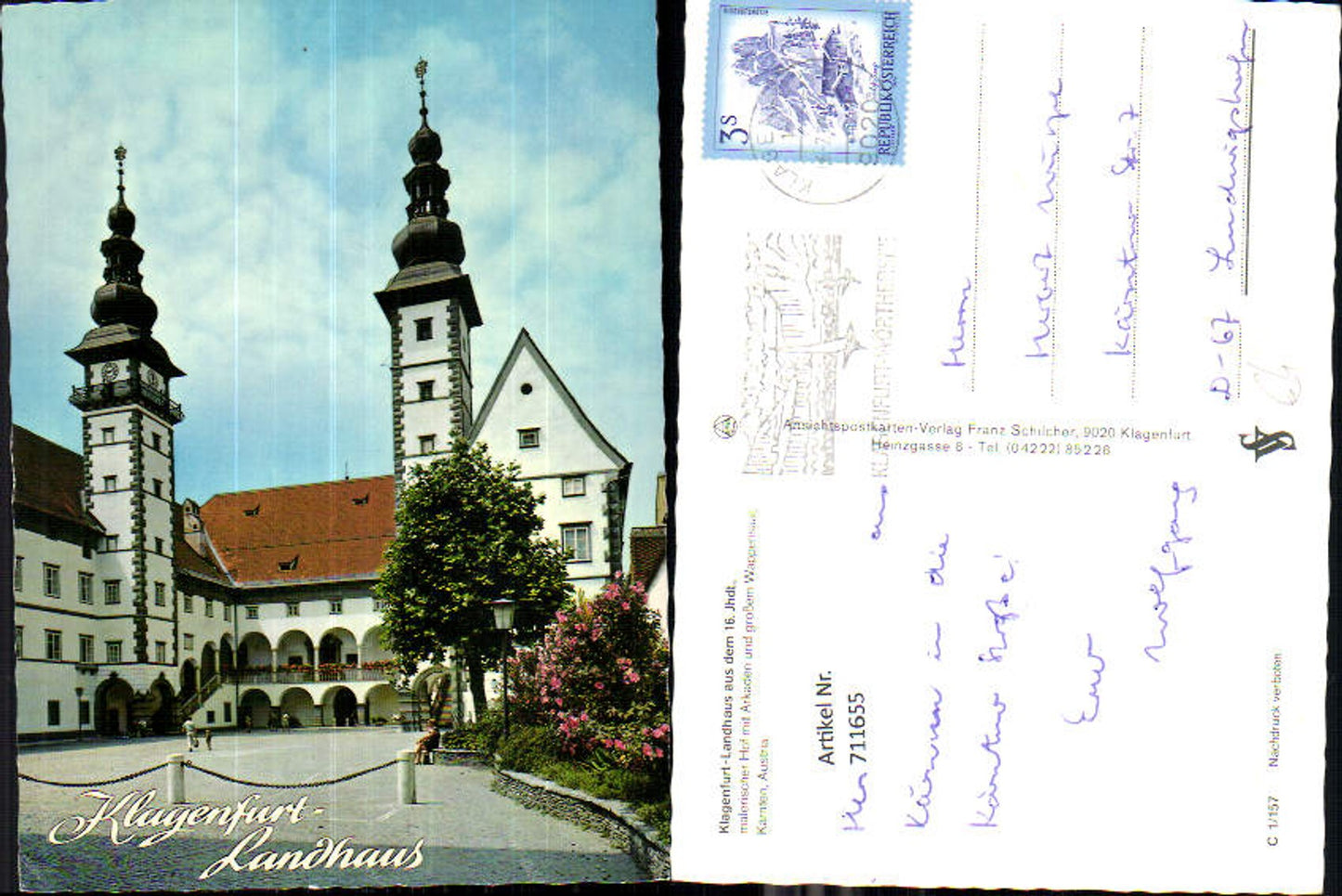711655 Klagenfurt Landhaus Ansicht