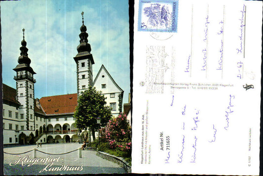 711655 Klagenfurt Landhaus Ansicht