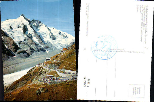 711656 Heiligenblut Großglockner Hochalpenstraße Franz-Josefs-Höhe mit Großglockner u. Pasterzengletscher