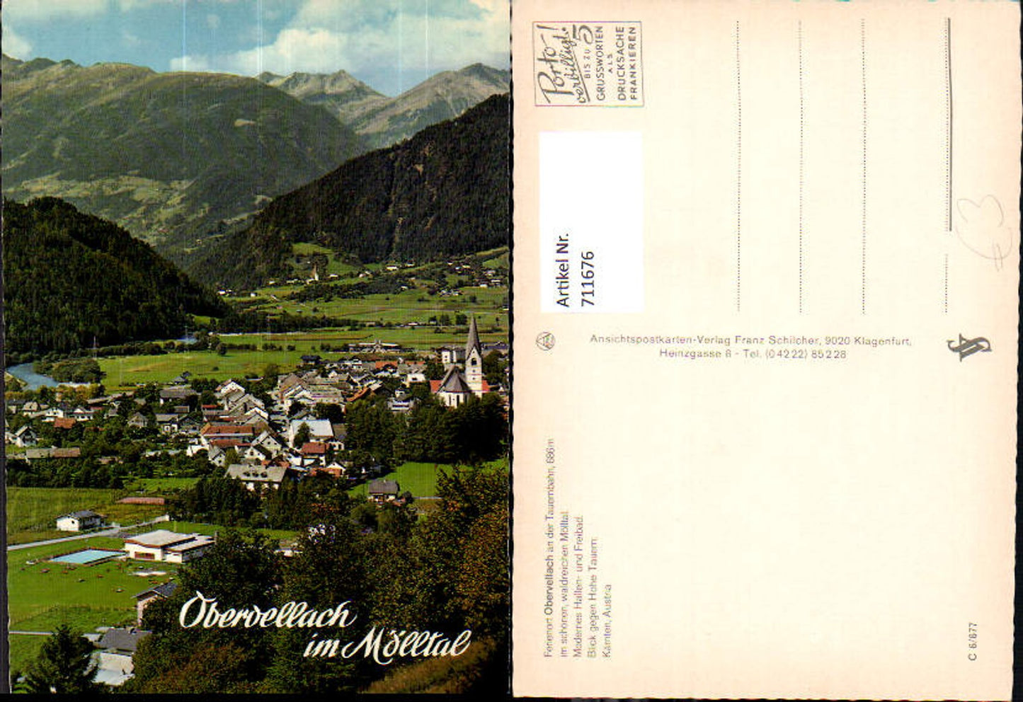 711676 Obervellach a. d.Tauernbahn Ansicht