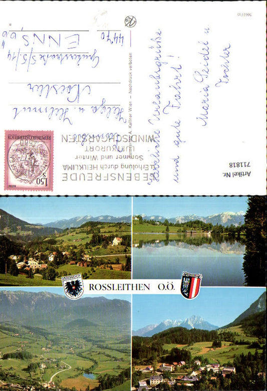 711818 Mehrbild AK Rossleithen Windischgarsten Ansichten