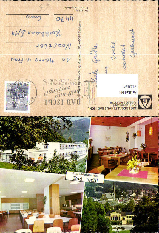 711824 Mehrbild AK Bad Ischl Jugendgästehaus Kaiservilla