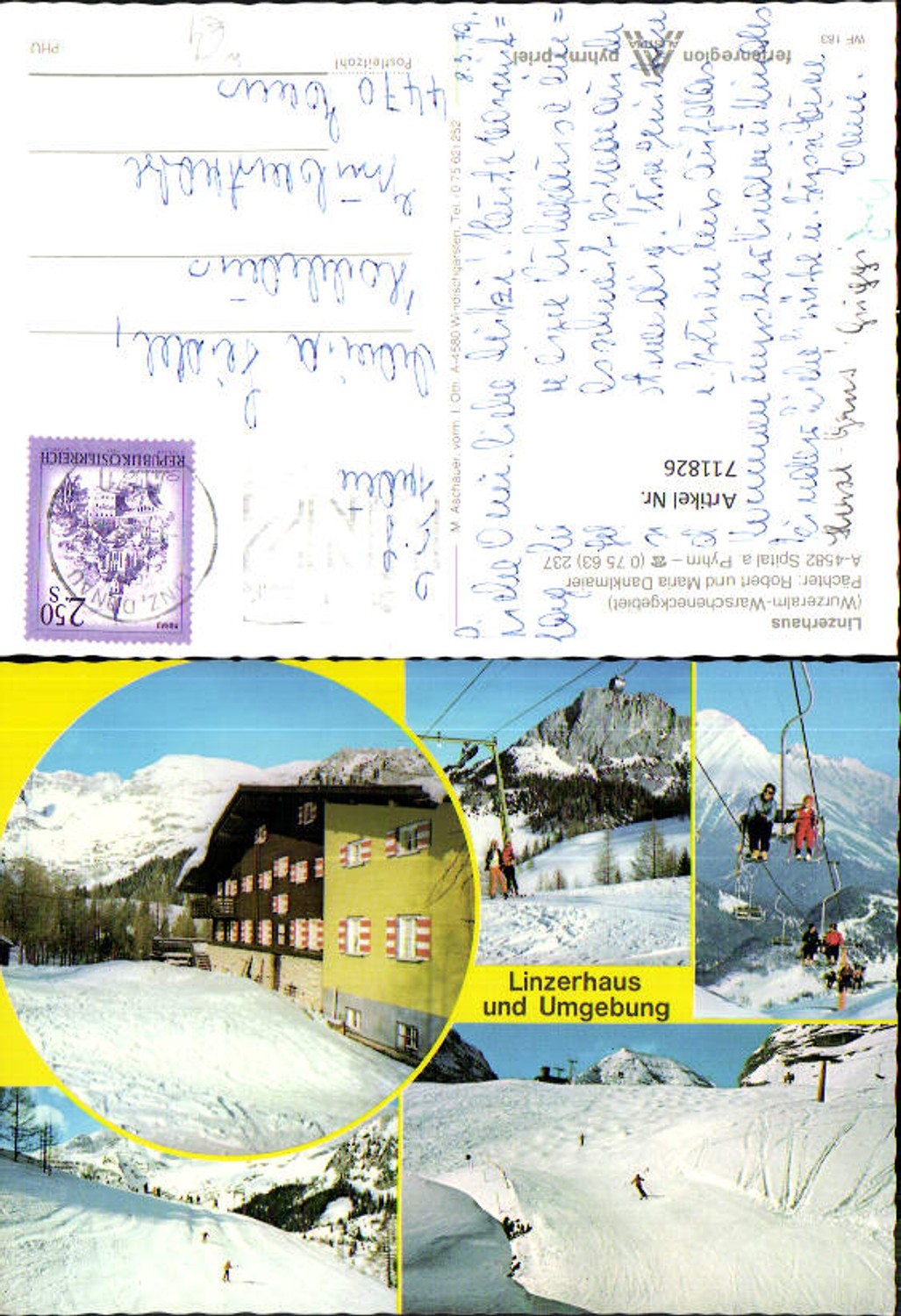 711826 Mehrbild AK Spital a. Pyhrn Linzerhaus Wurzeralm Warscheneckgebiet Wintersport