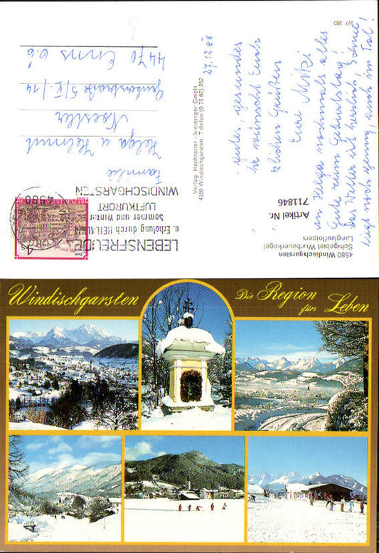 711846 Mehrbild AK Windischgarsten Wurbauerkogel Wintersport