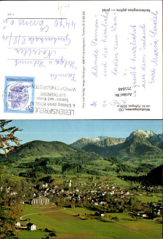 711848 Windischgarsten mit Kl. Pyhrgas Totale