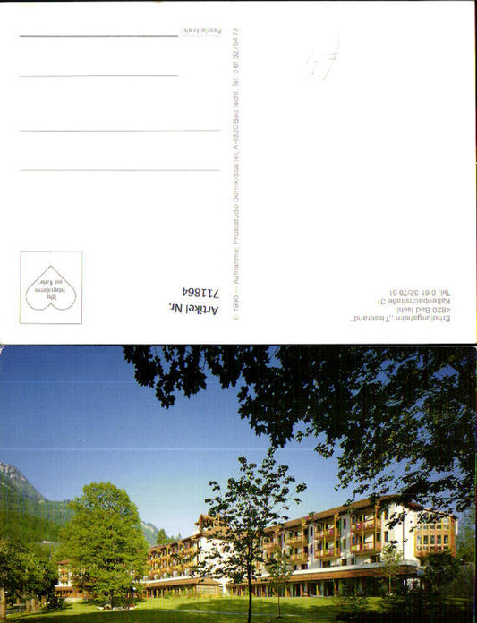 711864 Mehrbild AK Bad Ischl Erholungsheim Tisserand Ansicht