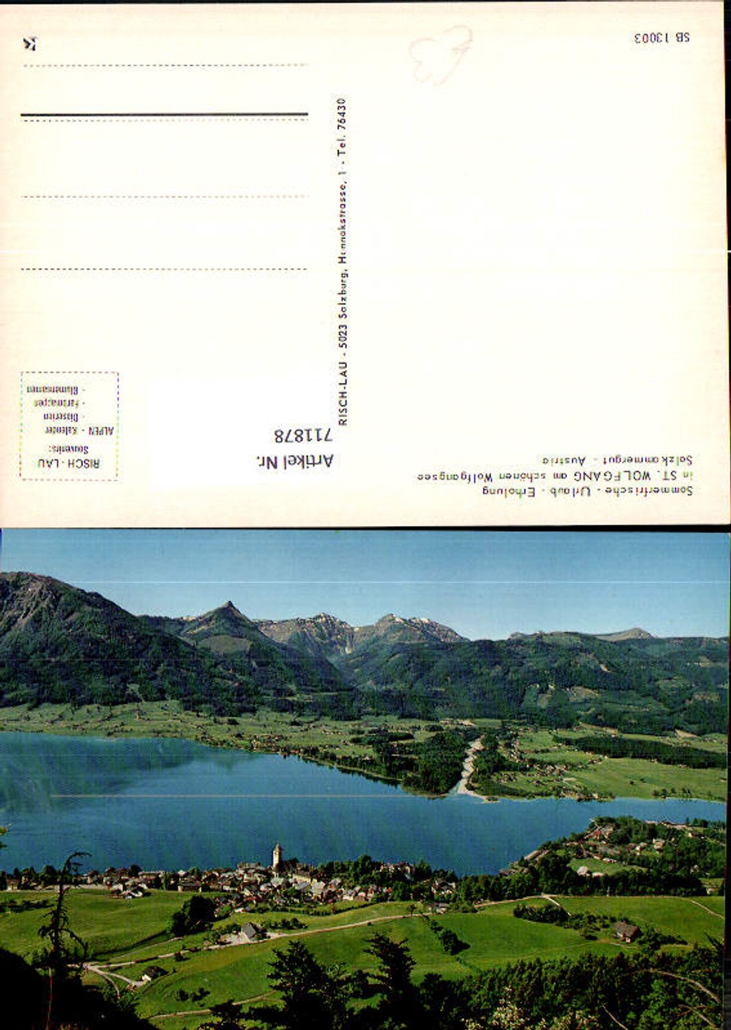 711878 St Wolfgang im Salzkammergut Totale
