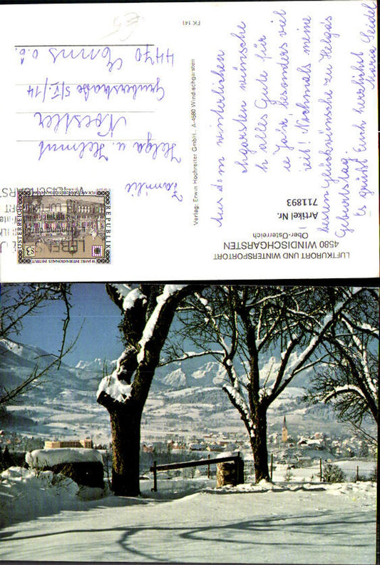 711893 Windischgarsten Winteransicht