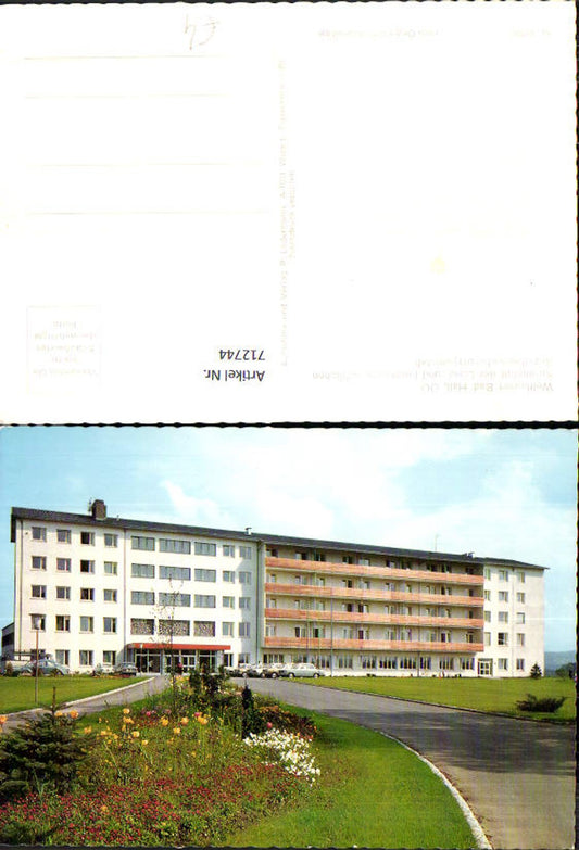 712744 Bad Hall Kuranstalt Land- u. Forstwirtschaftlichen Sozialversicherungsanstalt