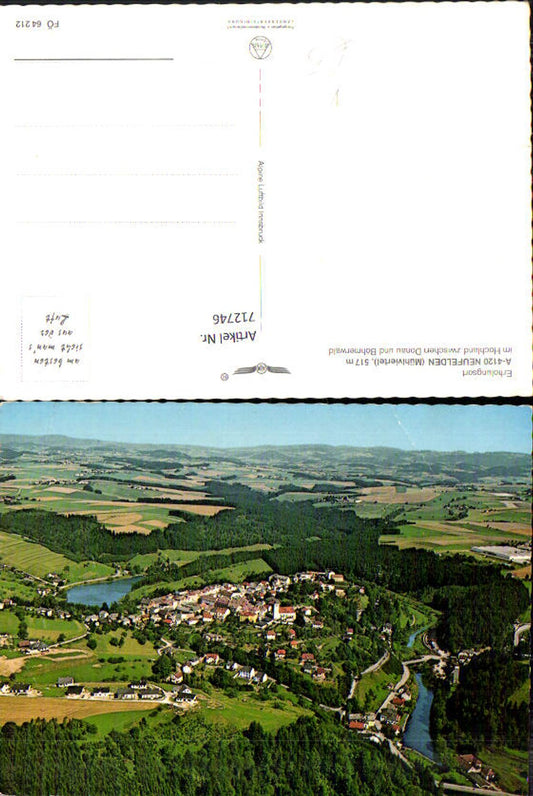 712746 Fliegeraufnahme Neufelden im Mühlviertel pub Alpine Luftbild FÖ 64212