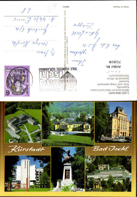 712819 Multi-image AK Bad Ischl Rehabilitation Center Kaiservilla Spa Hotel Monument Dr. Wirer