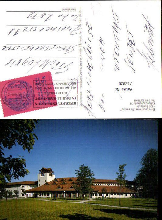 712820 Bad Ischl Tisserand Recreation Center
