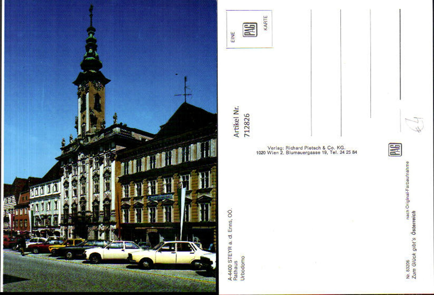 712826 Steyr ad Enns Urbodomo town hall