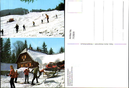 712829 Multi-image AK Losenstein in the Enns Valley Ski area Hohe Dirn Schlosserhütte Winter sports
