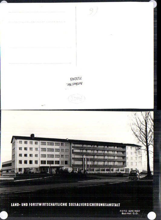713243 Bad Hall Land- und Forstwirtschaftliche Sozialversicherungsanstalt