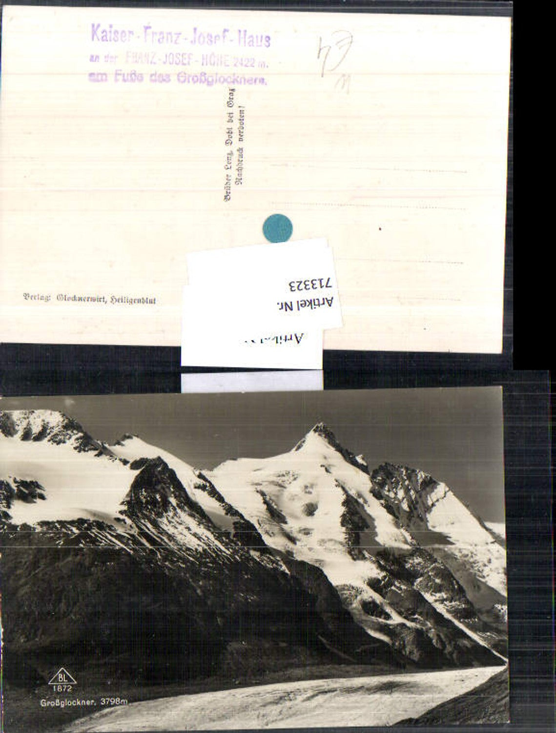 713323 Großglockner Heiligenblut Gletscher