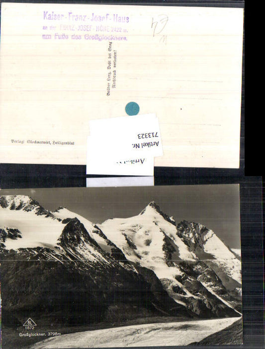 713323 Großglockner Heiligenblut Gletscher