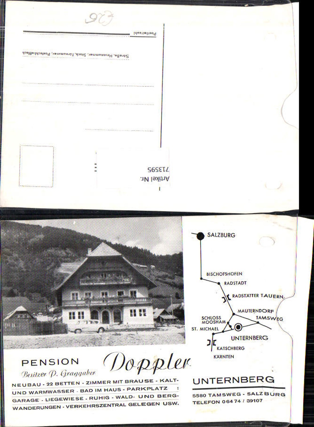 713595 Unternberg Tamsweg Lungau Pension Doppler Mauterndorf St. Michael