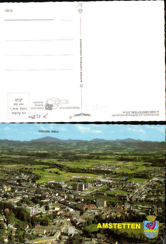713696 Fliegeraufnahme Luftbild Amstetten pub Alpine Luftbild