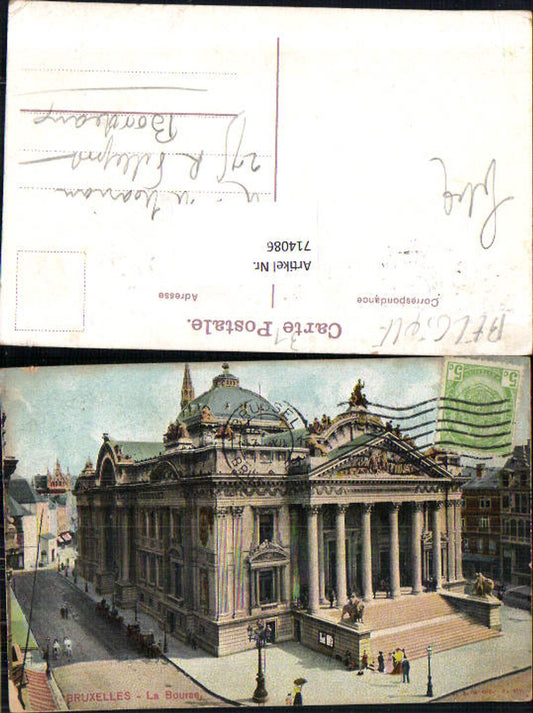 714086 Brüssel Bruxelles Börse Bourse Exchange