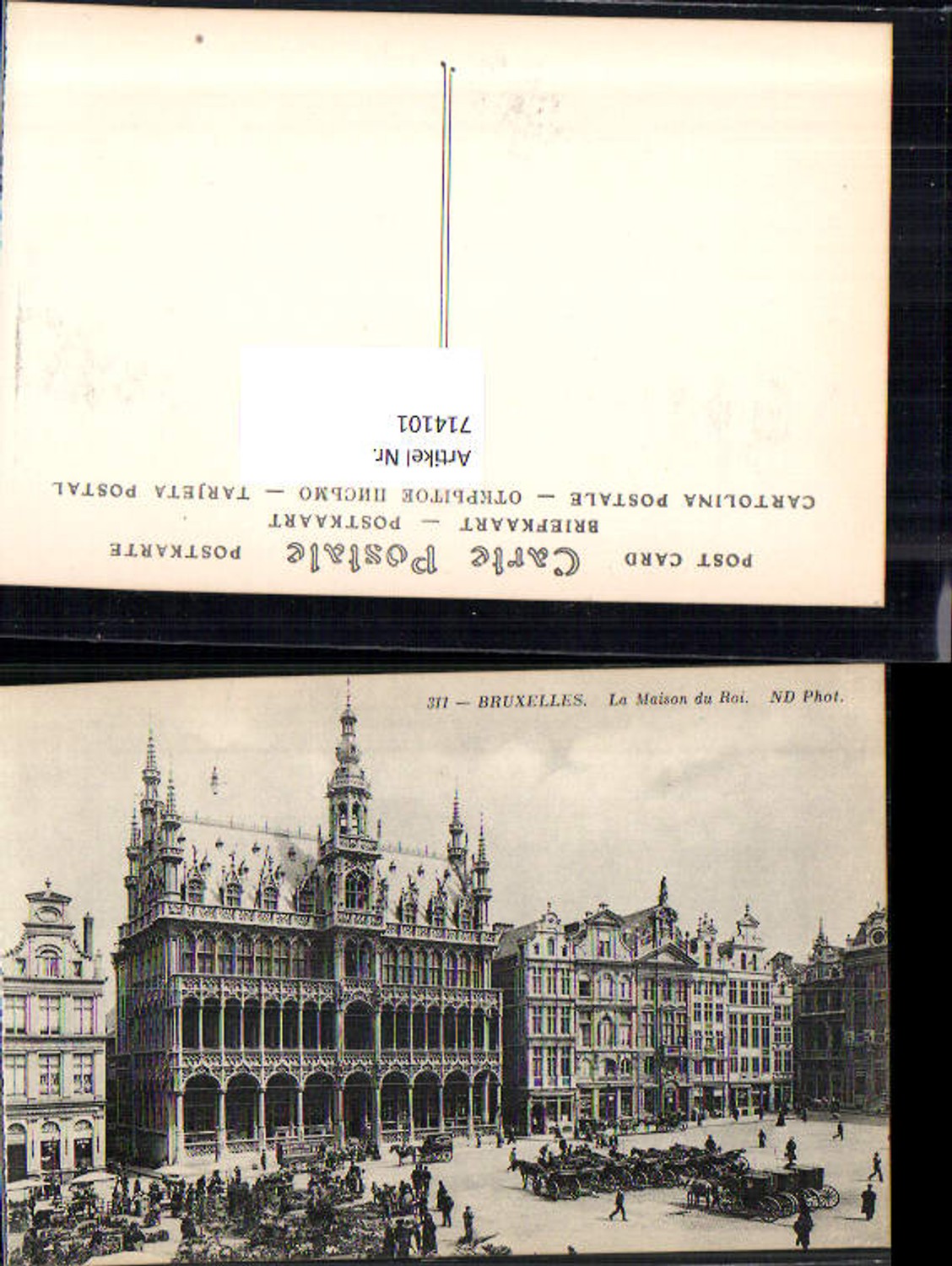714101 Brüssel Bruxelles La Maison du Roi