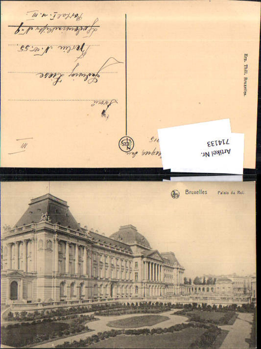 714133 Brüssel Bruxelles Palais du Roi