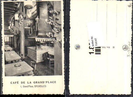 714147 Brüssel Bruxelles Cafe de La Grand Place