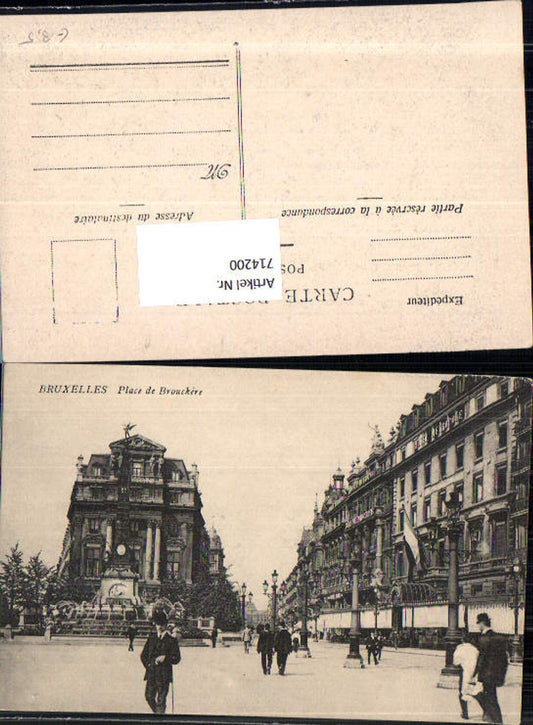 714200 Brüssel Bruxelles Place de Brouckere