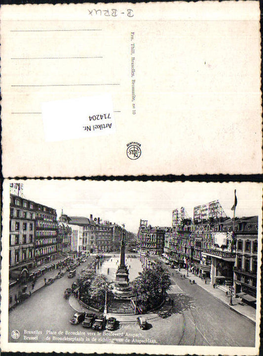 714204 Brüssel Bruxelles Place du Brouckere