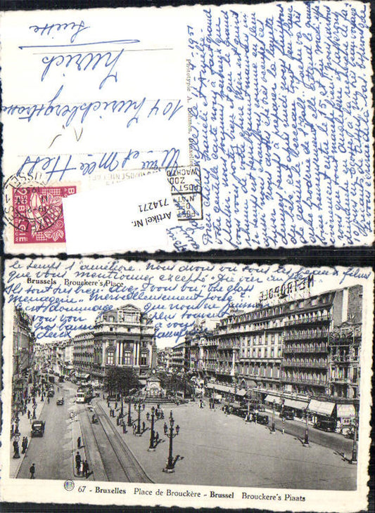 714271 Brüssel Bruxelles Place de Brouckere
