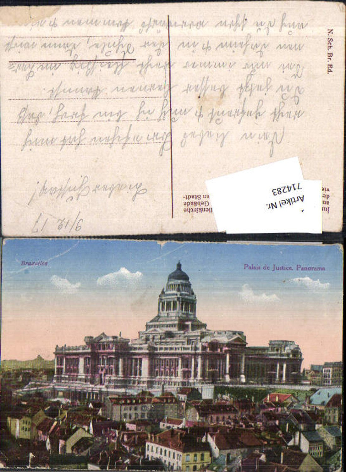 714283 Brüssel Bruxelles Palais de Justice